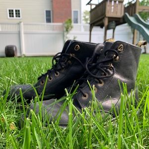 Black Doc Martens Size Nine